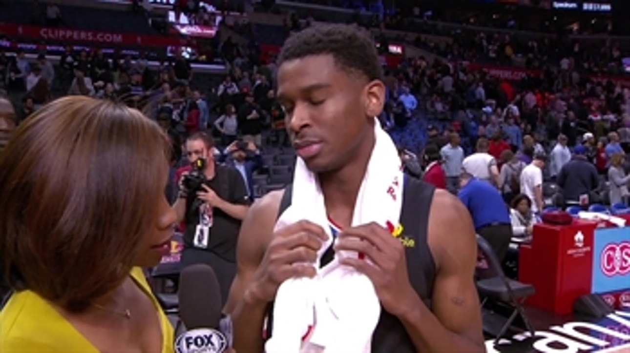 Shai Gilgeous-Alexander says Clippers relied on vets after Rivers ejection