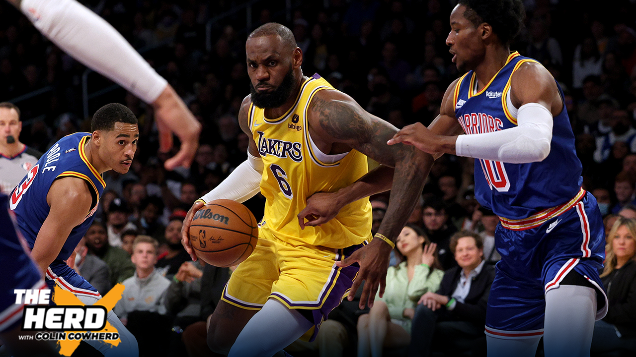 Lakers defeat Warriors behind LeBron’s 56-points, but Colin isn’t impressed I THE HERD