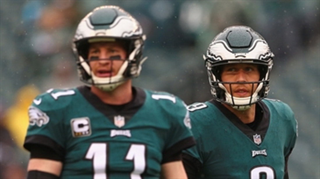Marcellus Wiley insists that Nick Foles defeating the Rams is 'not a good look for Carson Wentz'
