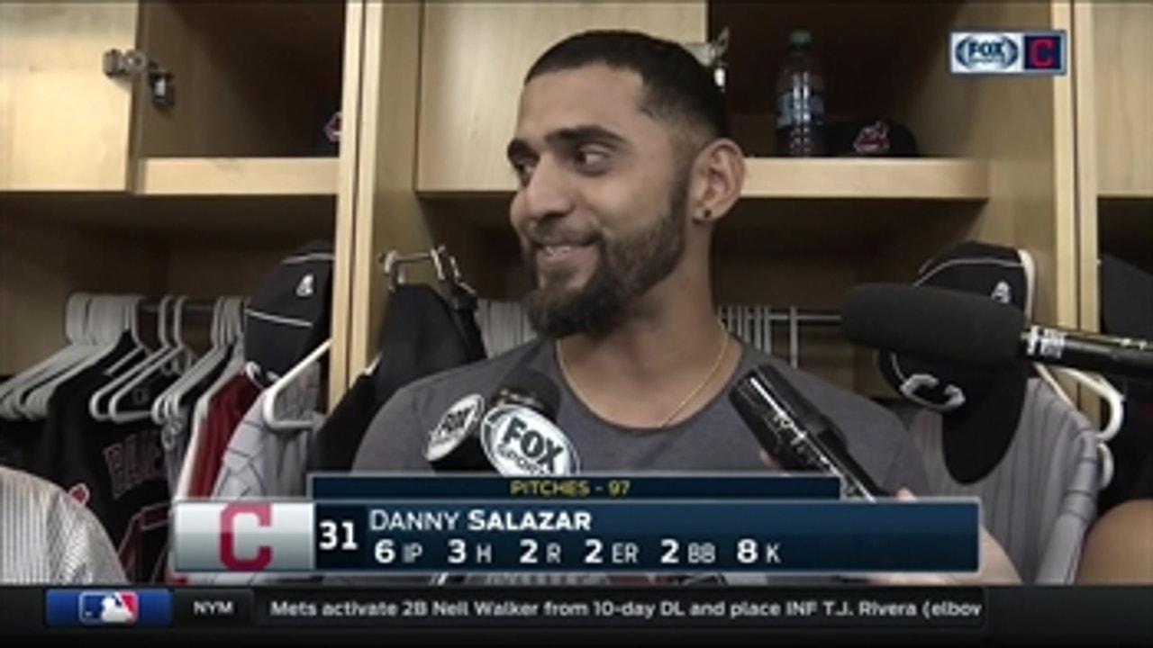 Danny Salazar hopes his return can help Tribe focus on other areas at deadline