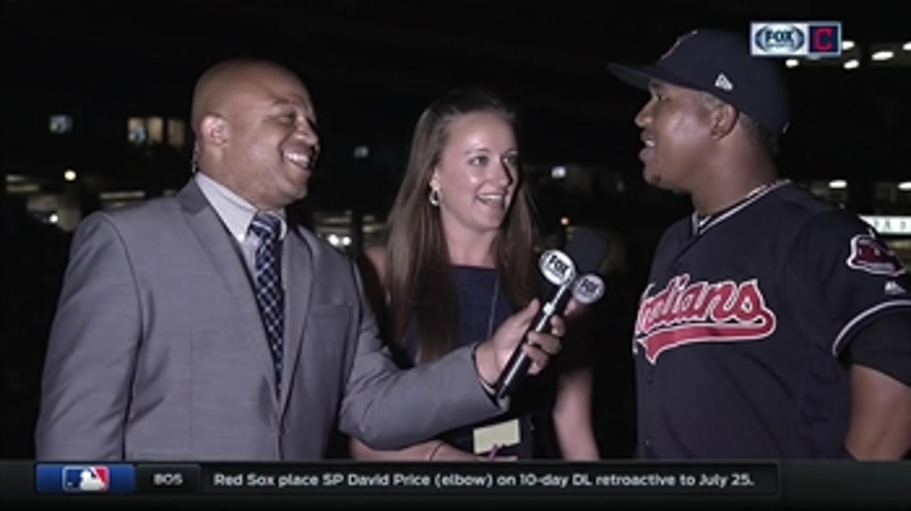 Jose Ramirez jokes that Andre asks too many questions