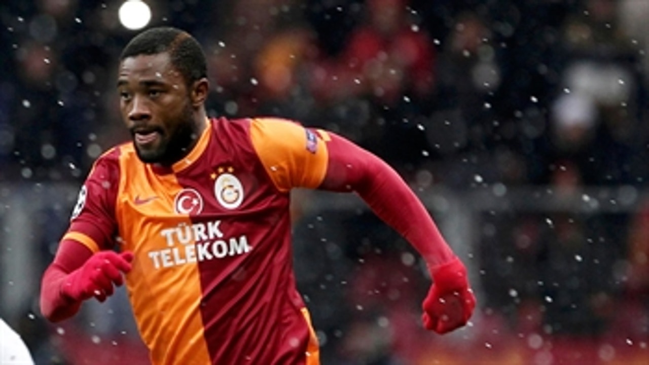 Galatasaray's Chedjou equalizes against Chelsea