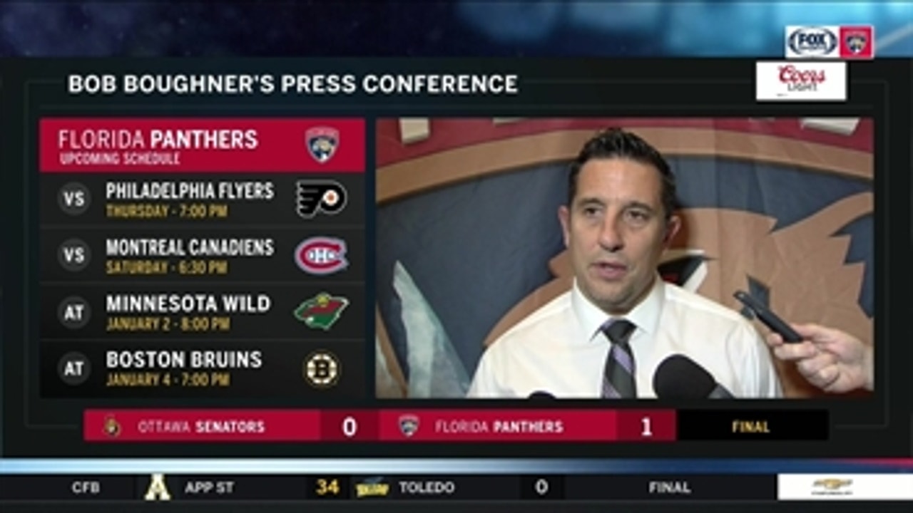 Bob Boughner: 'We found a way to win'