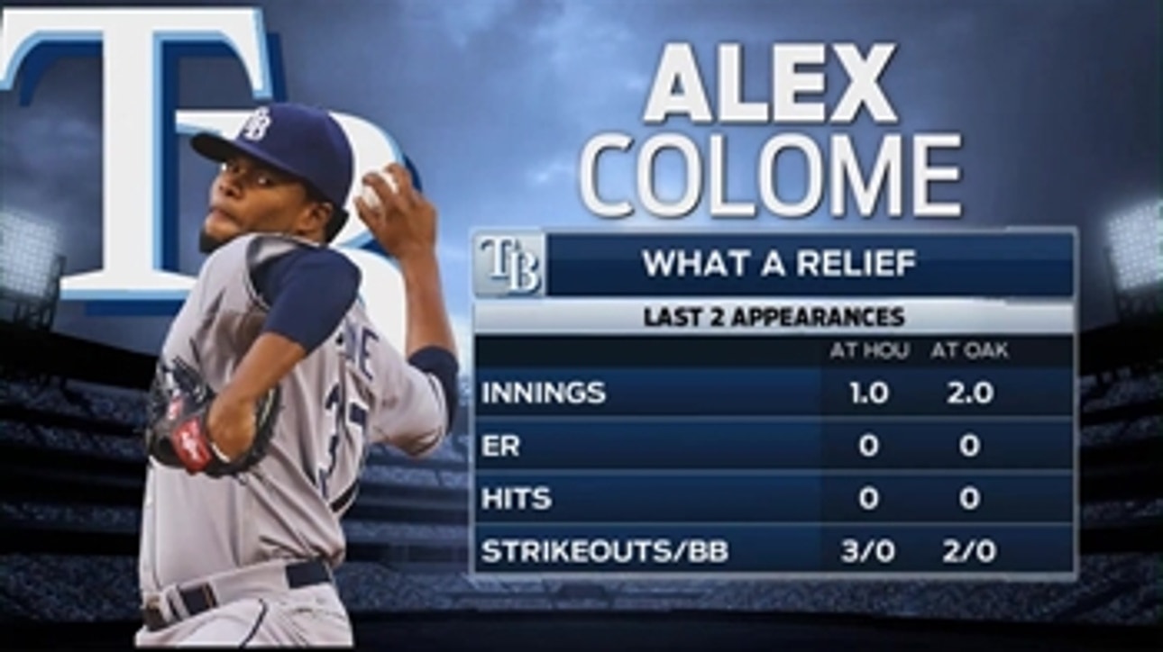 Have Rays found relief ace in Alex Colome?
