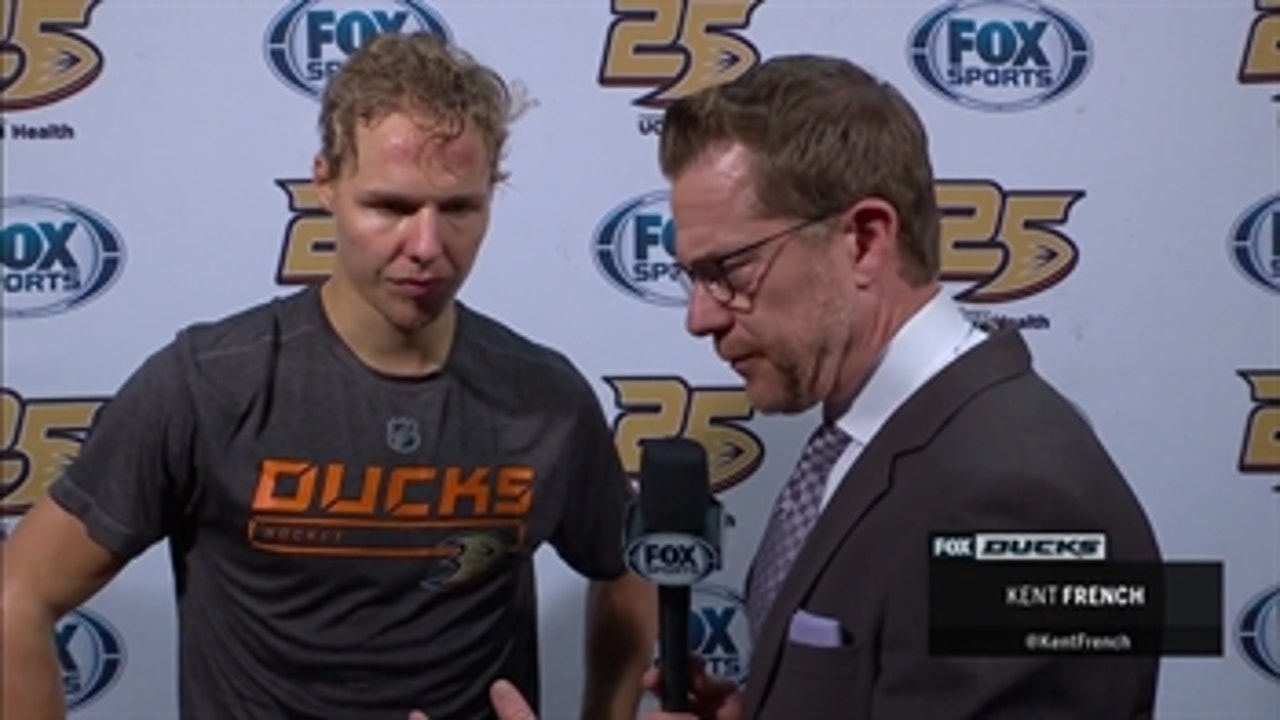 Hampus Lindholm after 4-1 loss: 'Right now, we are really playing on our heels'