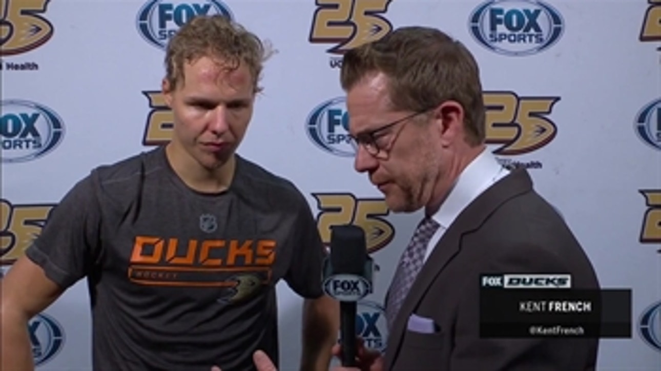 Hampus Lindholm after 4-1 loss: 'Right now, we are really playing on our heels'