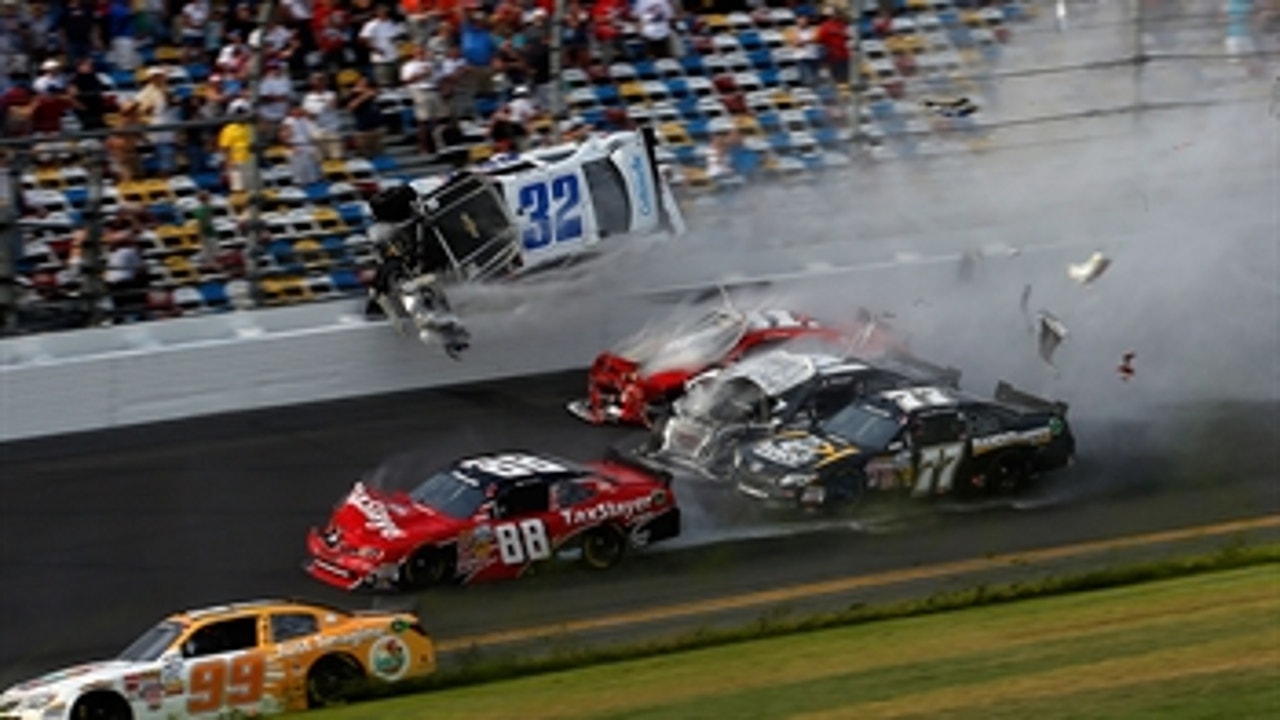 Kyle Larson looks back at his horrific wreck at Daytona in 2013