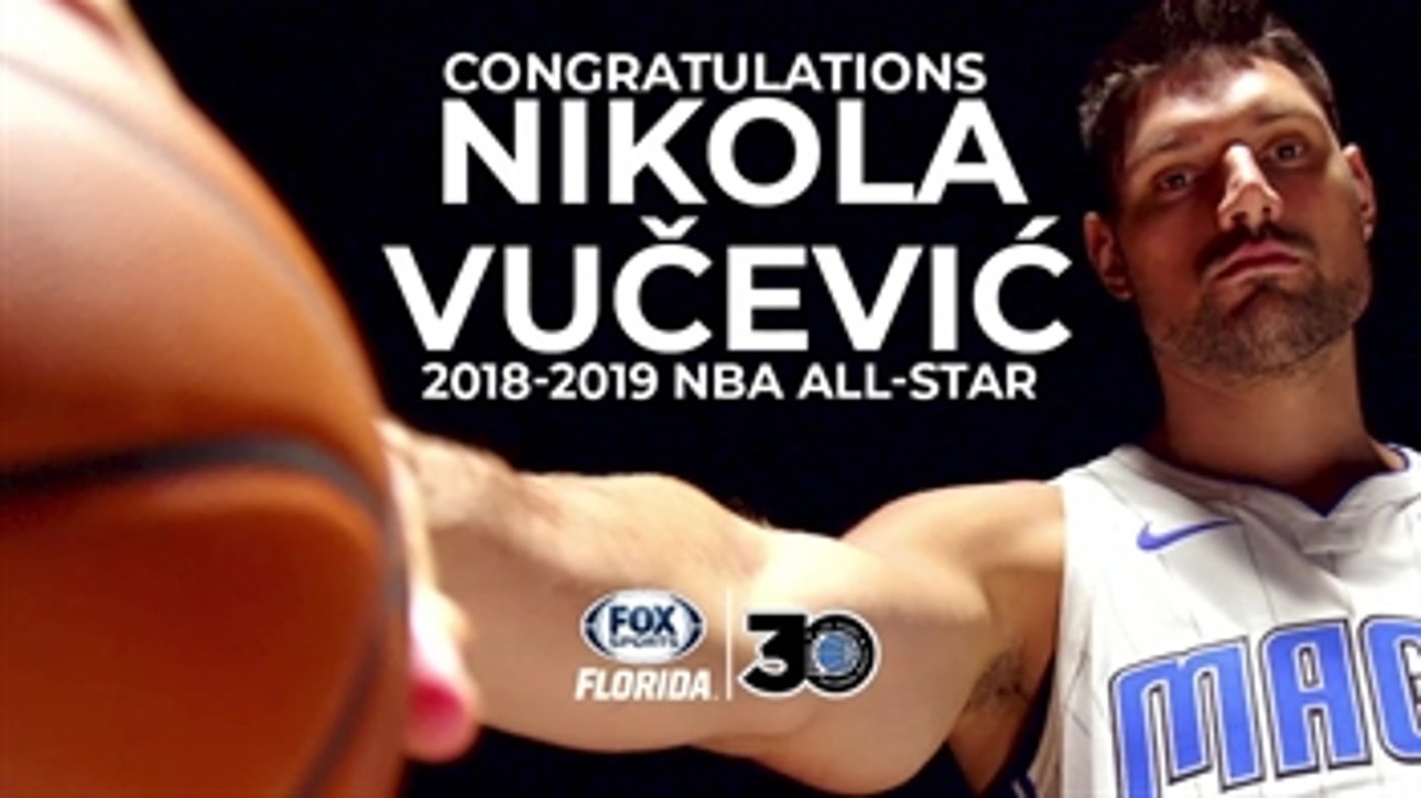 Congrats to Magic center Nikola Vucevic on his All-Star selection!
