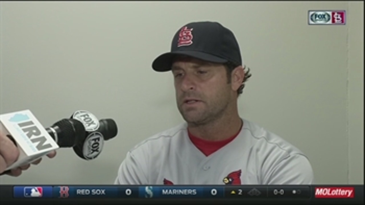 Matheny praises Greg Garcia's approach at the plate