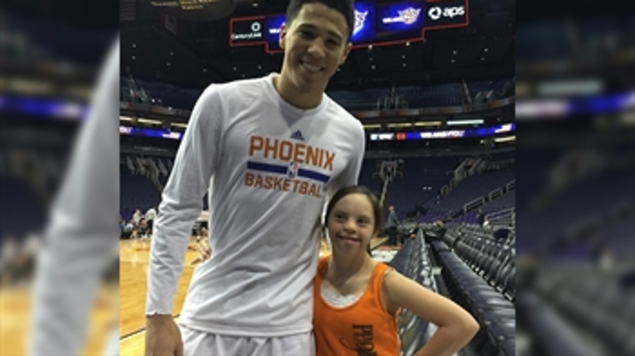 Phoenix Suns star invites huge fan to NBA draft lottery and her reaction was priceless