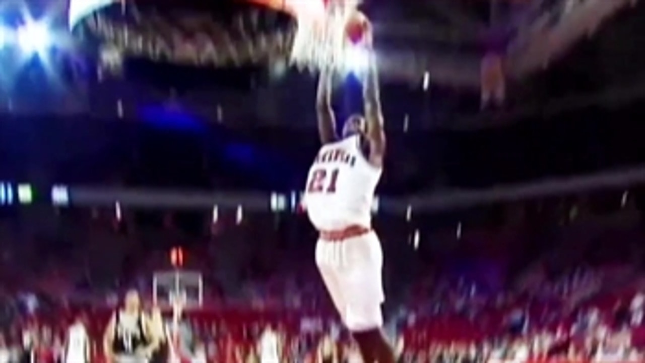 Beverley on working towards being Freshman of the Year in college