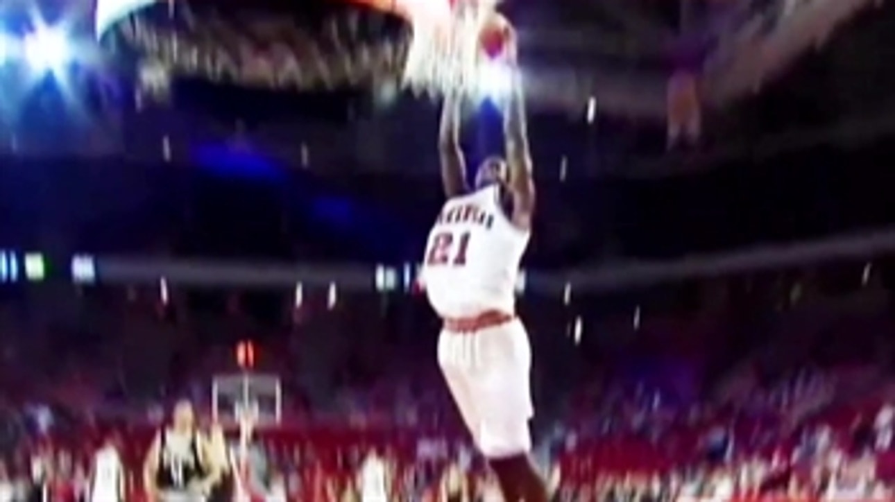 Beverley on working towards being Freshman of the Year in college