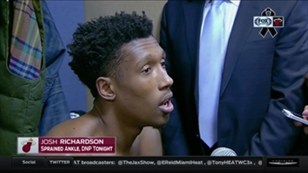 Ankle injury latest setback for Heat's Josh Richardson