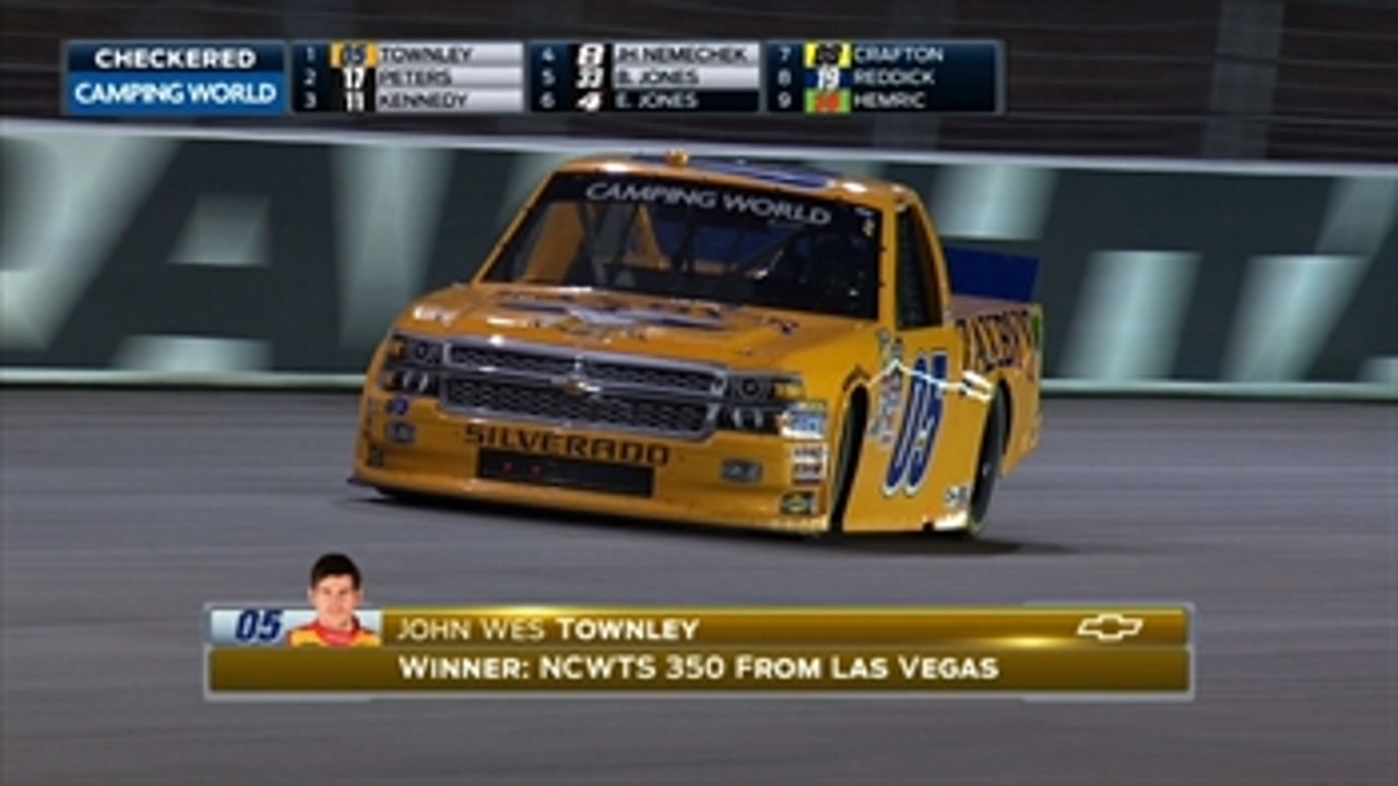 TRUCKS: John Wes Townley Gets First Career Win - Las Vegas 2015