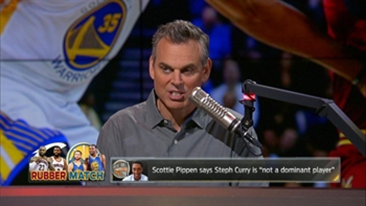 Scottie Pippen is wrong about Steph Curry not being dominant ' THE HERD