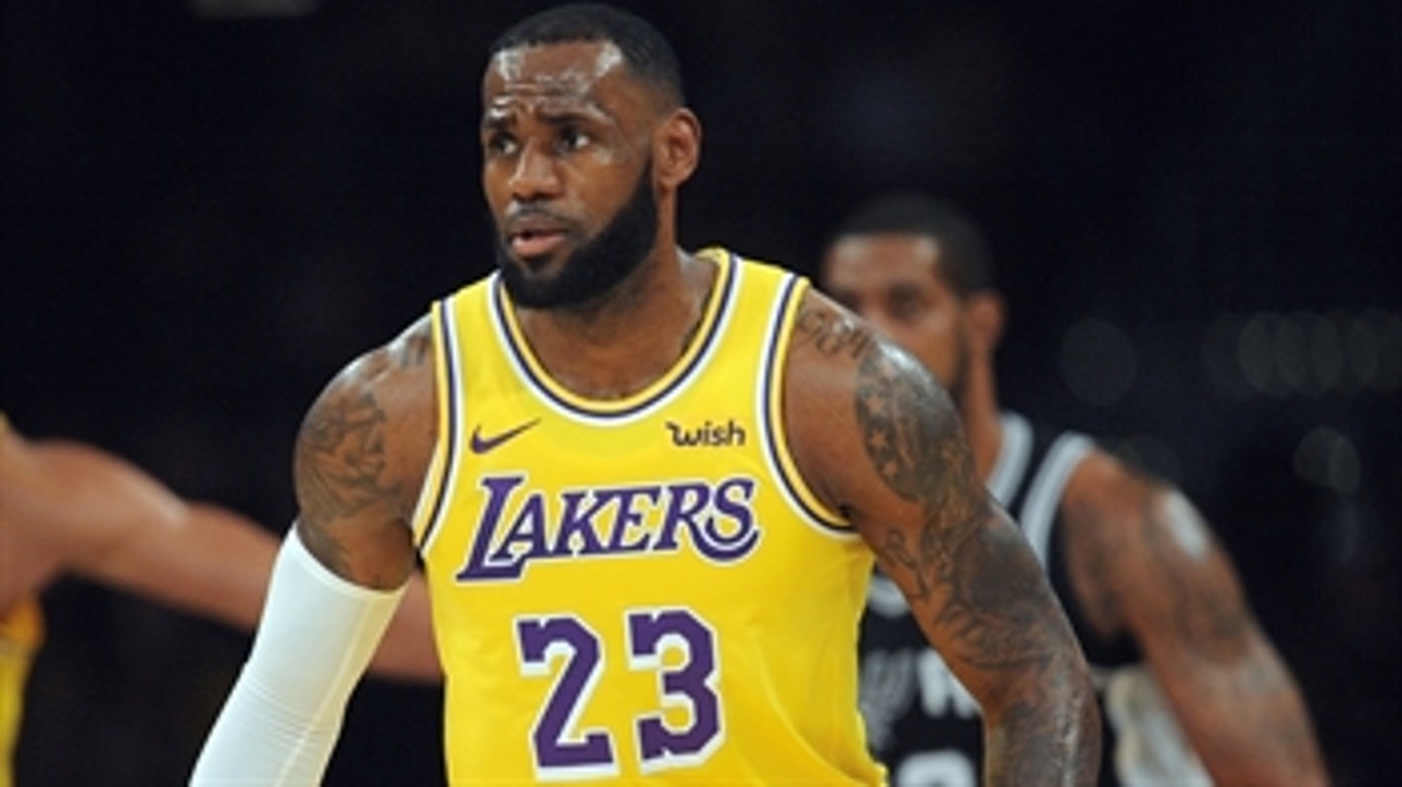 Shannon Sharpe explains why he's 'disappointed' in LeBron James after loss to the Spurs