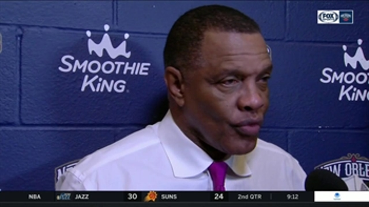 Alvin Gentry on loss to the Warriors