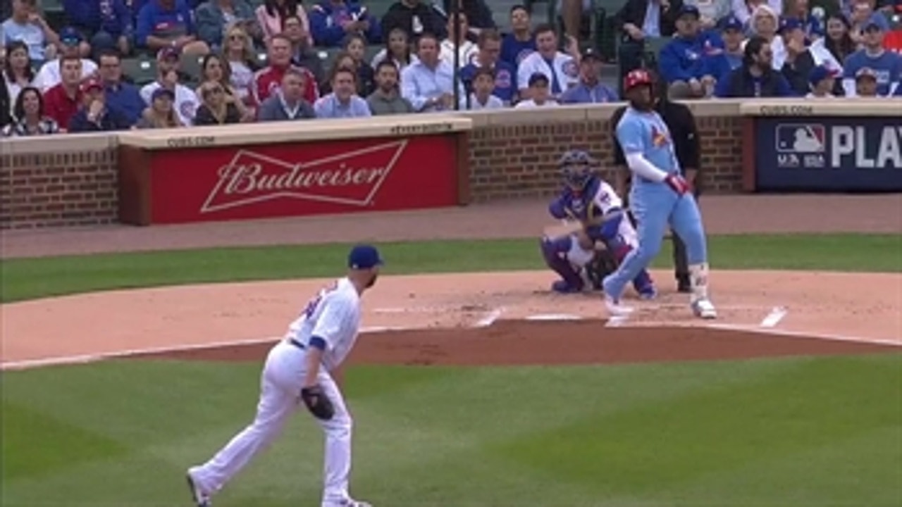 Marcell Ozuna launches 3-run homer to put Cardinals up early