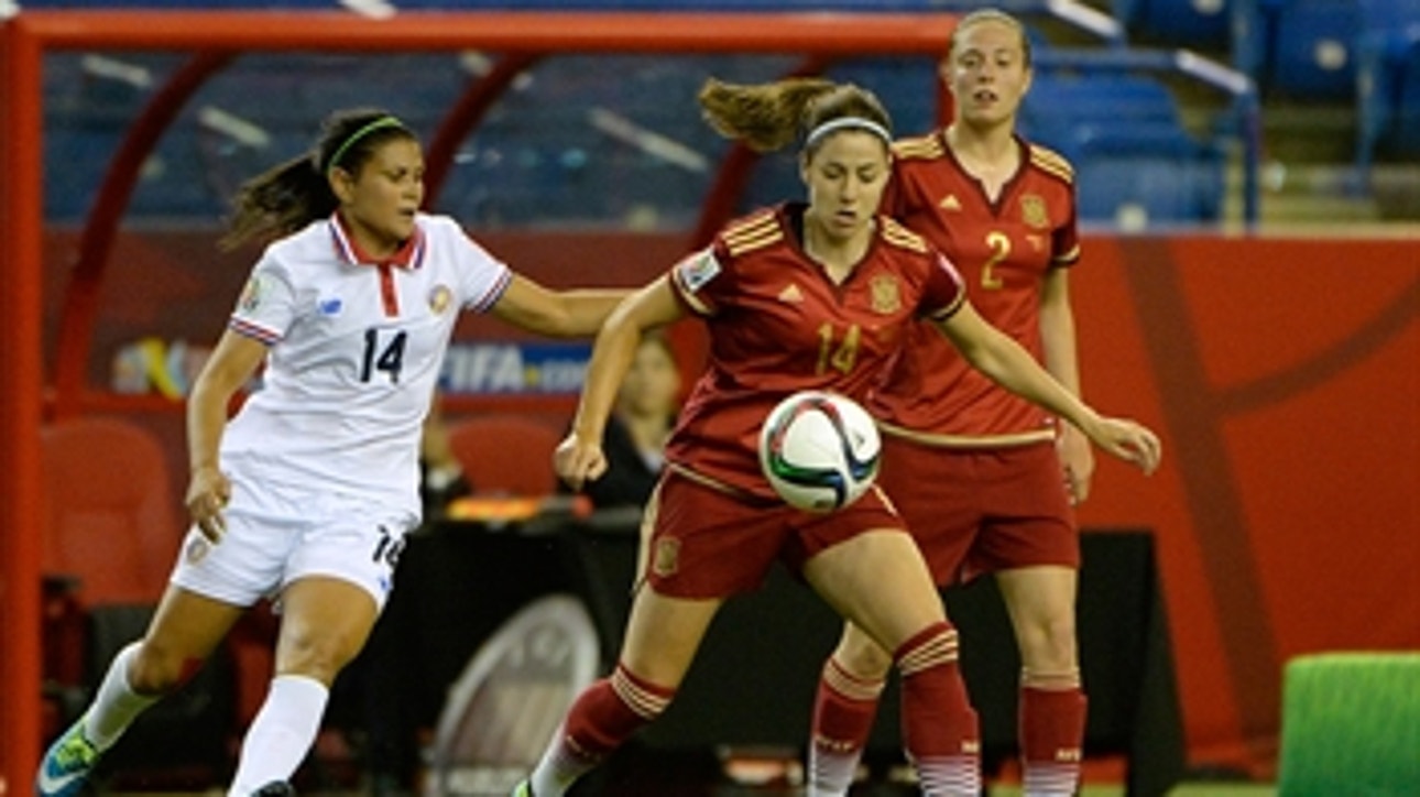 Spain vs. Costa Rica - FIFA Women's World Cup 2015 Highlights