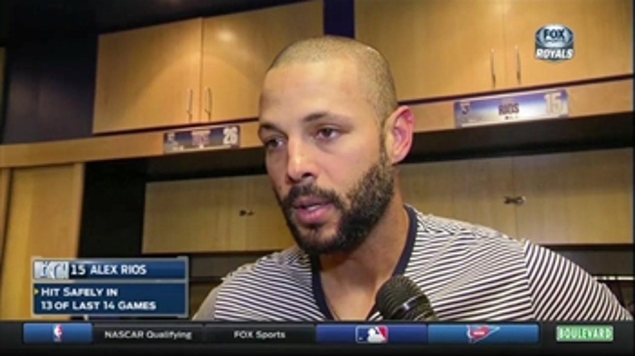 Alex Rios: The only man between Carrasco and a no-hitter
