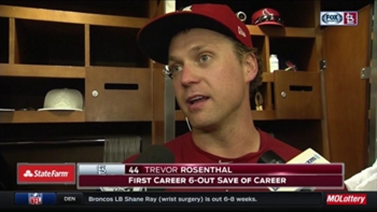 Trevor Rosenthal says 'mixing things up' has led to better efficiency