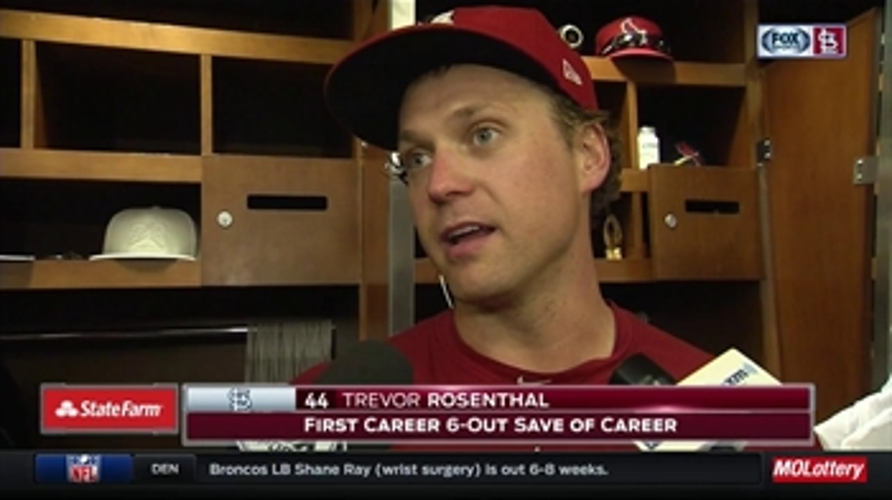 Trevor Rosenthal says 'mixing things up' has led to better efficiency
