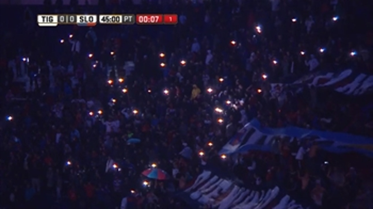 Lights go out during Tigre and San Lorenzo game in Argentina