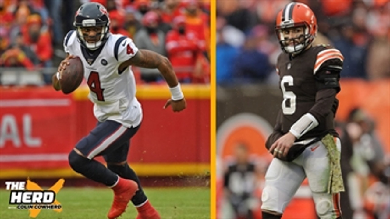 Baker Mayfield 'broke up' with Browns, Deshaun Watson's best landing spot I THE HERD