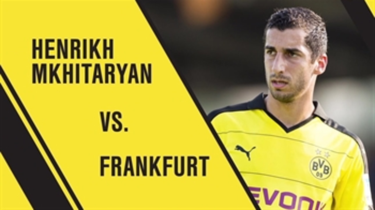 Henrikh Mkhitaryan vs Frankfurt: All Touches ' 2015-16 Bundesliga Highlights