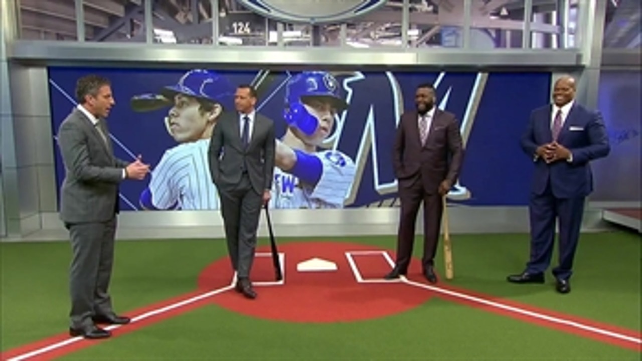 A-Rod and David Ortiz breakdown what makes Christian Yelich so good