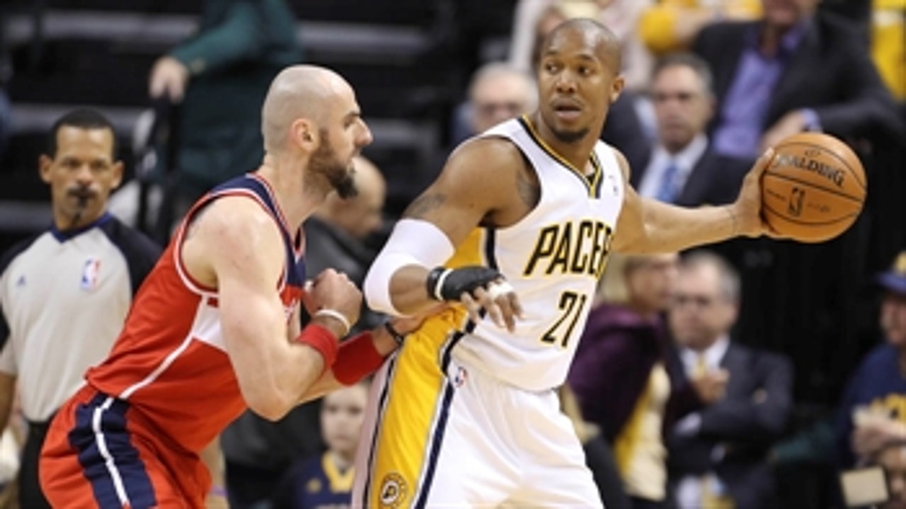 West helps Pacers trounce Wizards