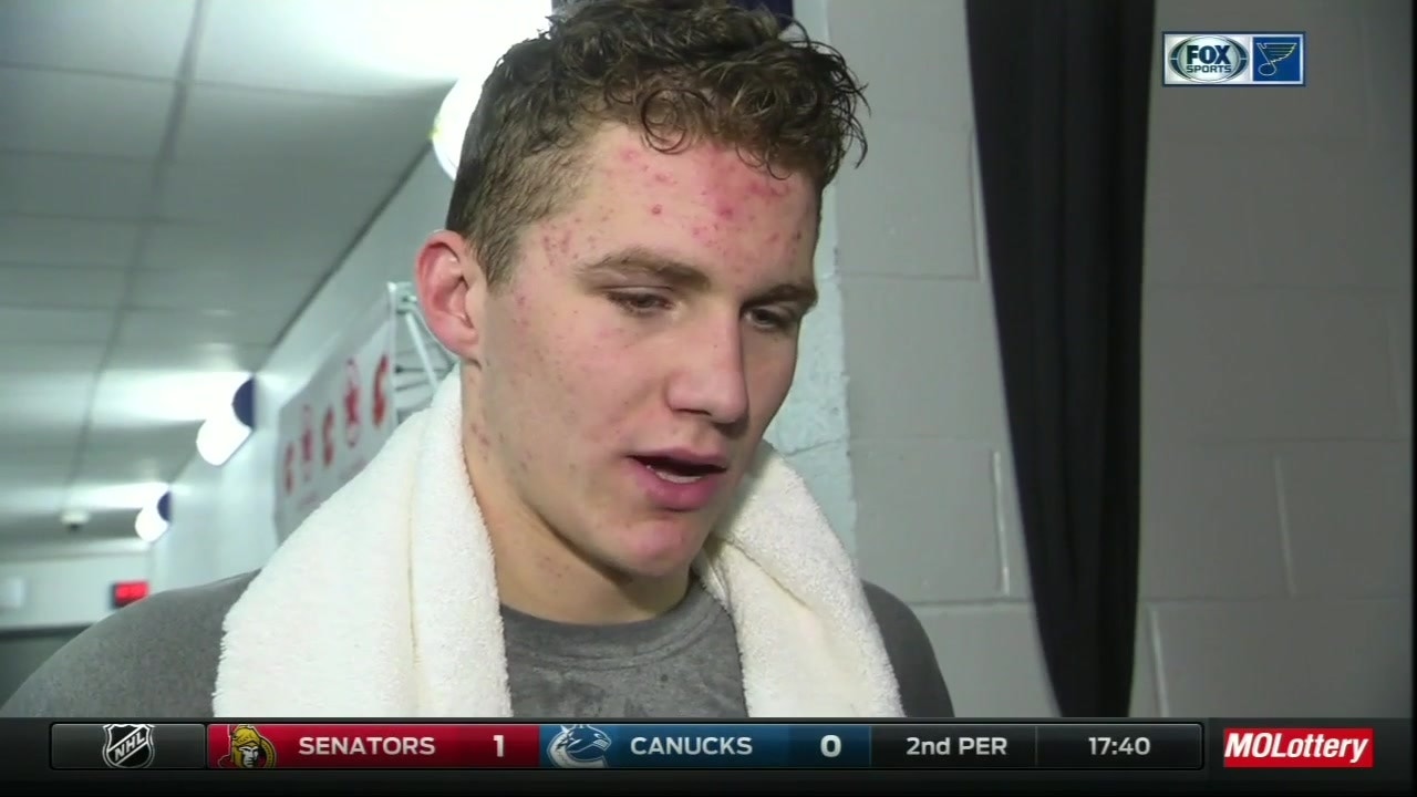Matthew Tkachuk: Playing in St. Louis and in front of family was special