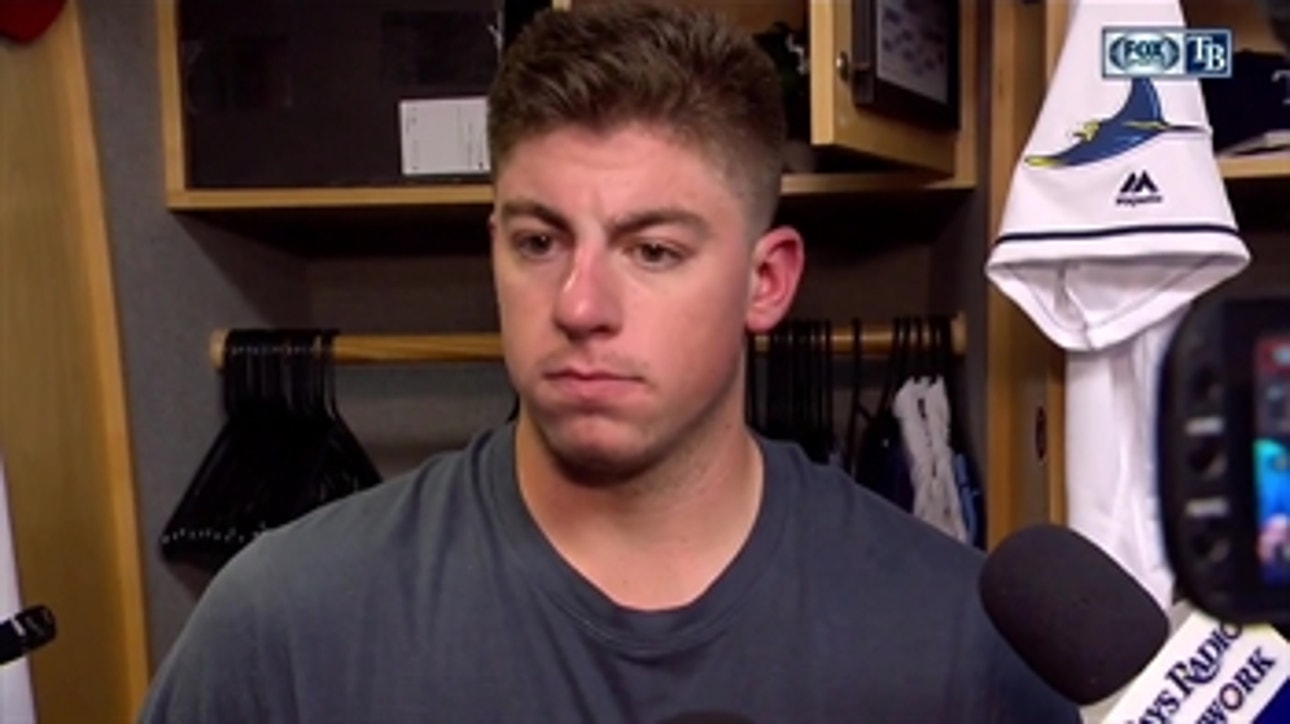 Brendan McKay on tonight's outing, his first 2 career starts