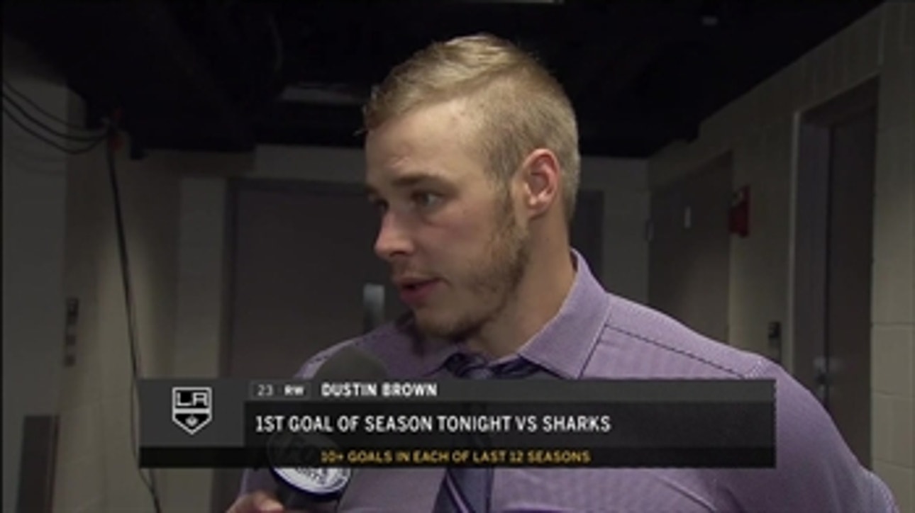 Dustin Brown: 'Good game from top to bottom'
