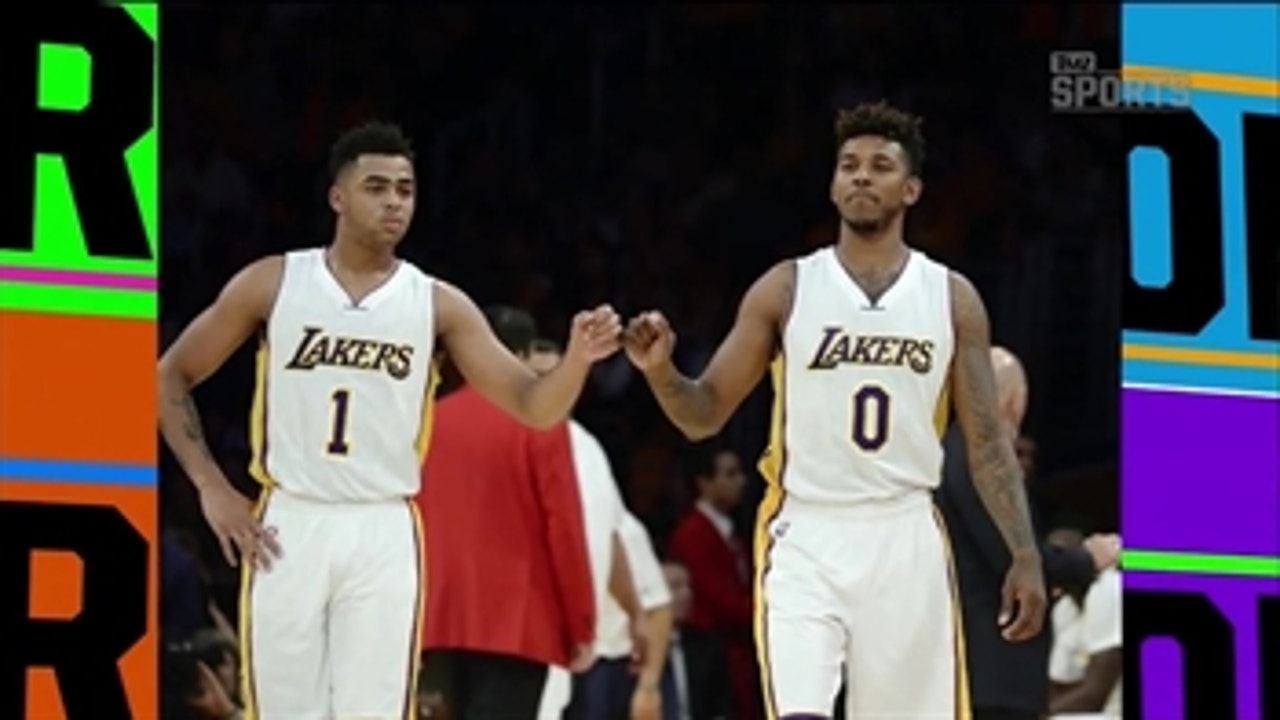 Are Nick Young and D'Angelo Russell cool again? - 'TMZ Sports'