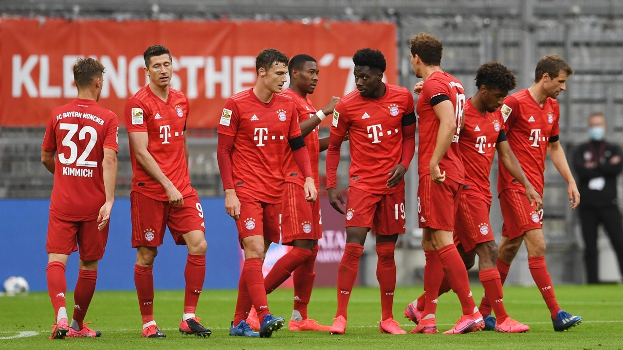Bayern Munich out punches Eintracht Frankfurt, 5-2, to extend lead in Bundesliga standings
