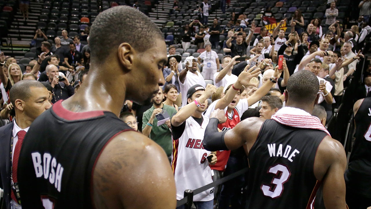 Wade, Bosh pleased with Game 4 performance