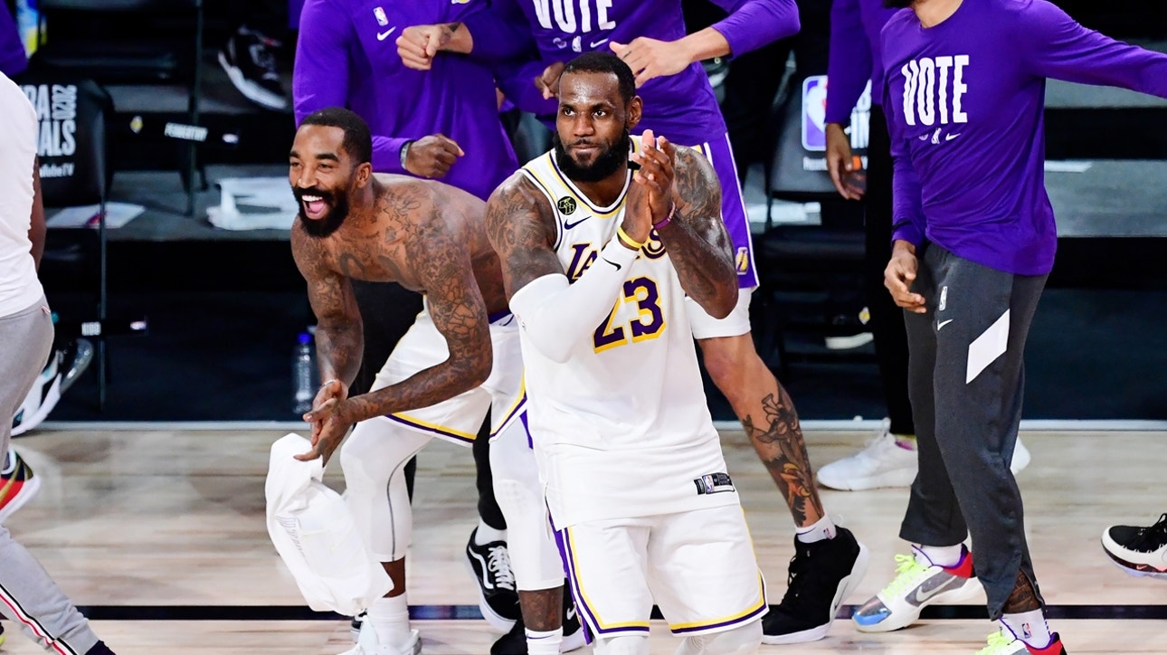 Shannon Sharpe on LeBron's confidence that 'younger' Lakers can repeat as Champions | UNDISPUTED