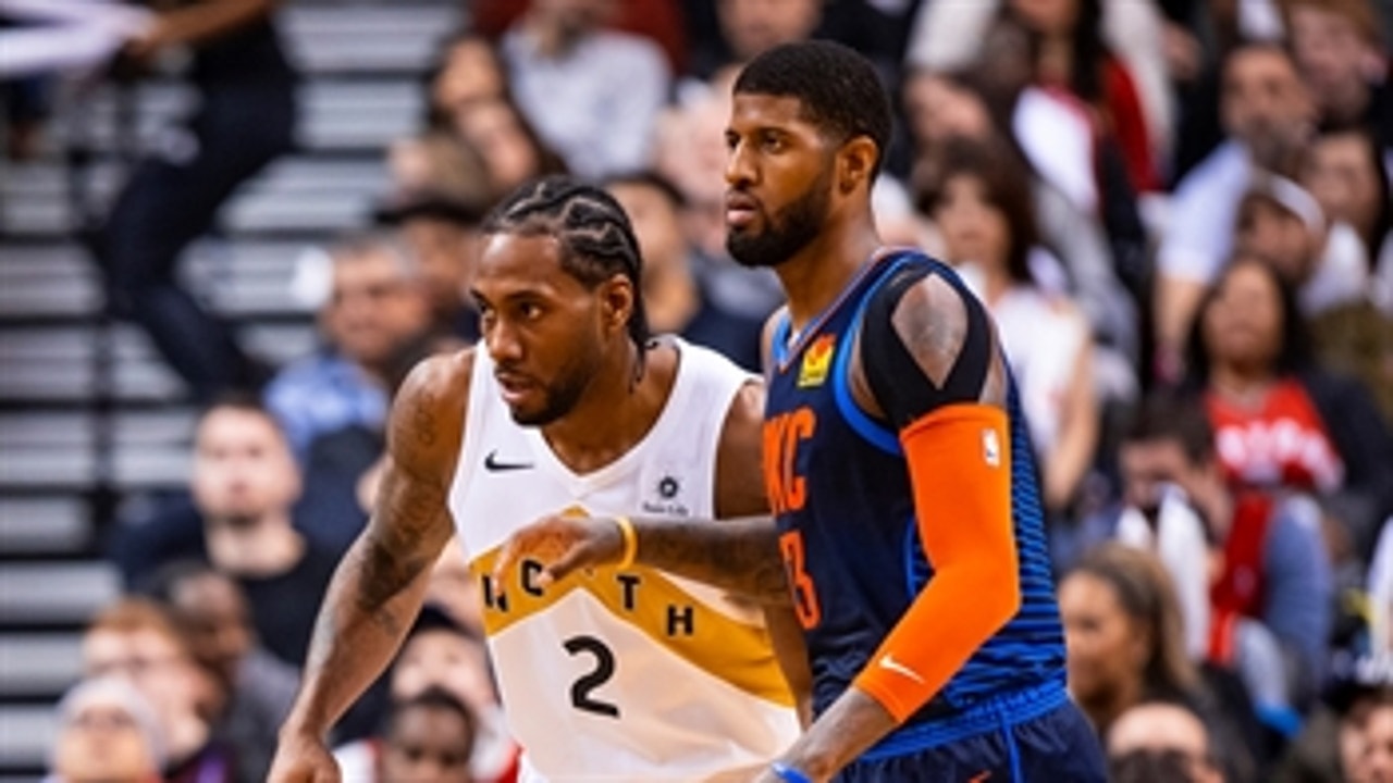 Shannon Sharpe believes Kawhi and PG are the best pair of defenders since Pippen and Jordan