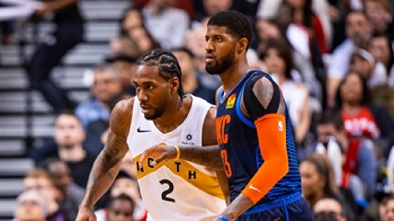 Shannon Sharpe believes Kawhi and PG are the best pair of defenders since Pippen and Jordan