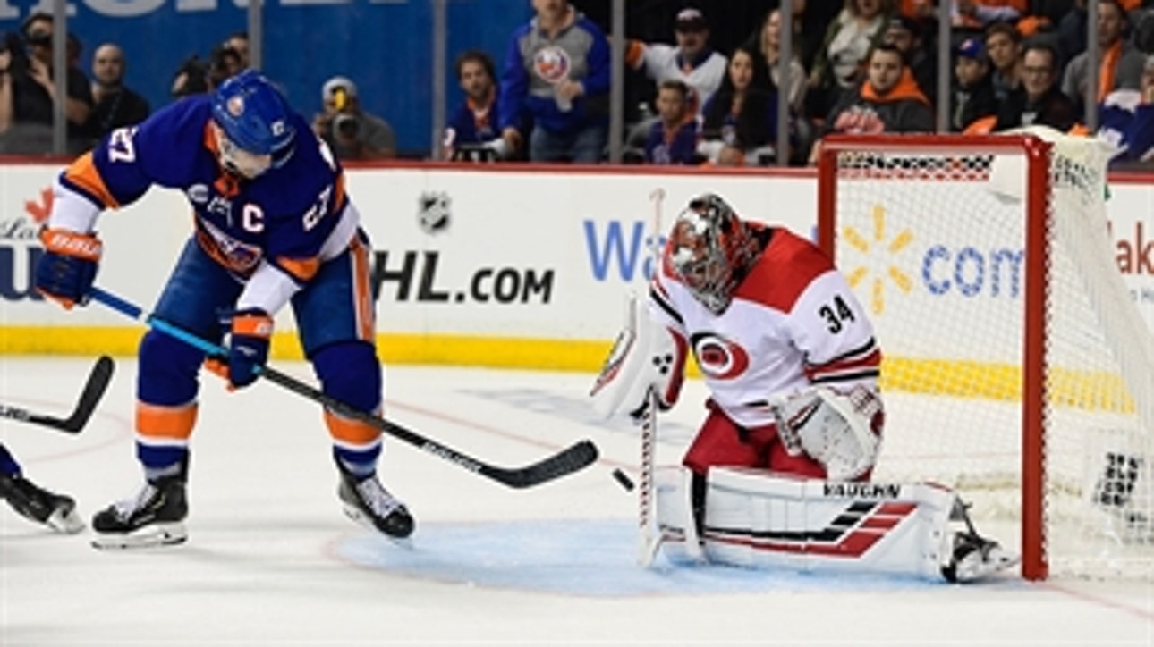 Hurricanes  drop Islanders in OT to take Game 1