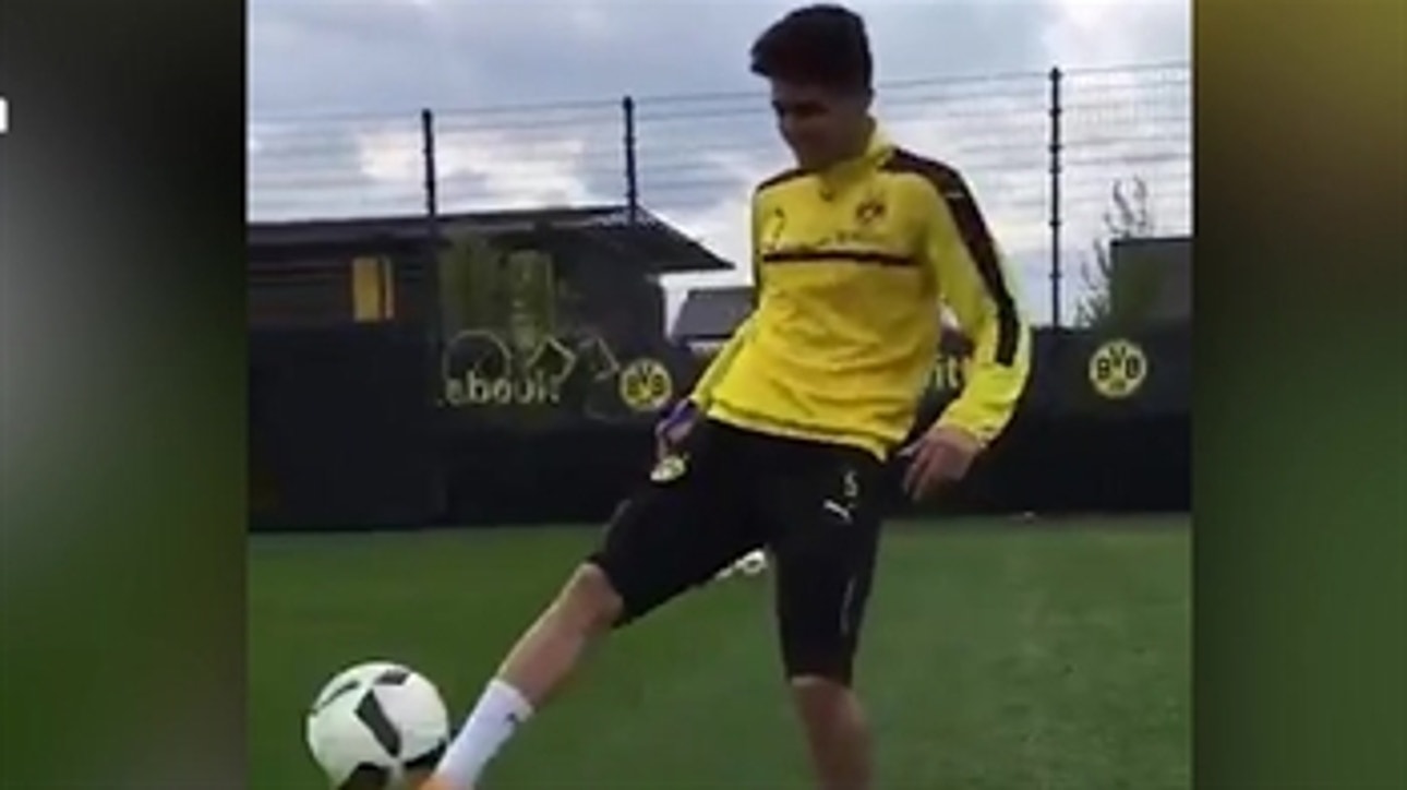 Marc Bartra returned to training after the bus incident