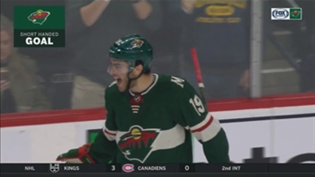 WATCH: Wild's Kunin, Mitchell notch first NHL goals