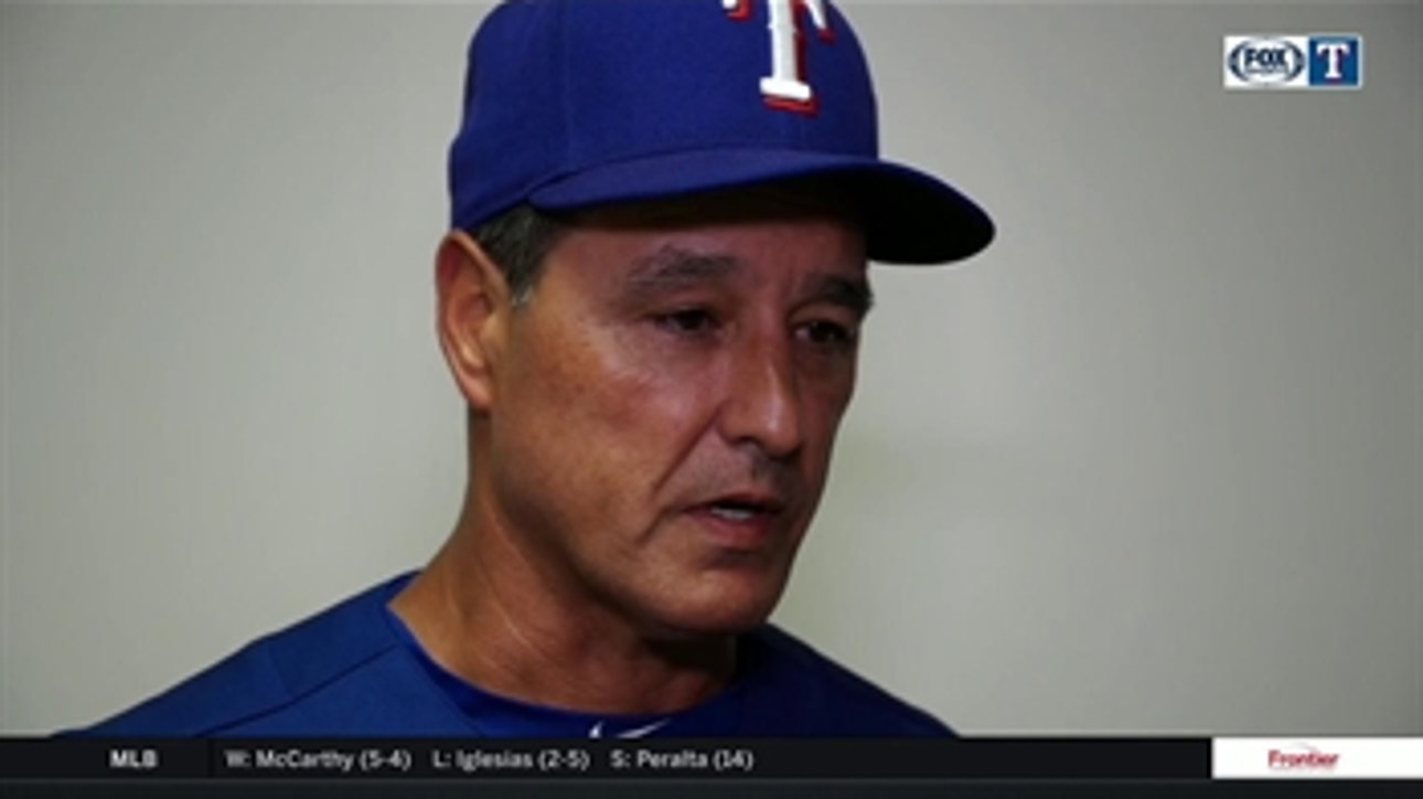 Don Wakamatsu talks Joey Gallo hitting his 40th home run, loss to Angels