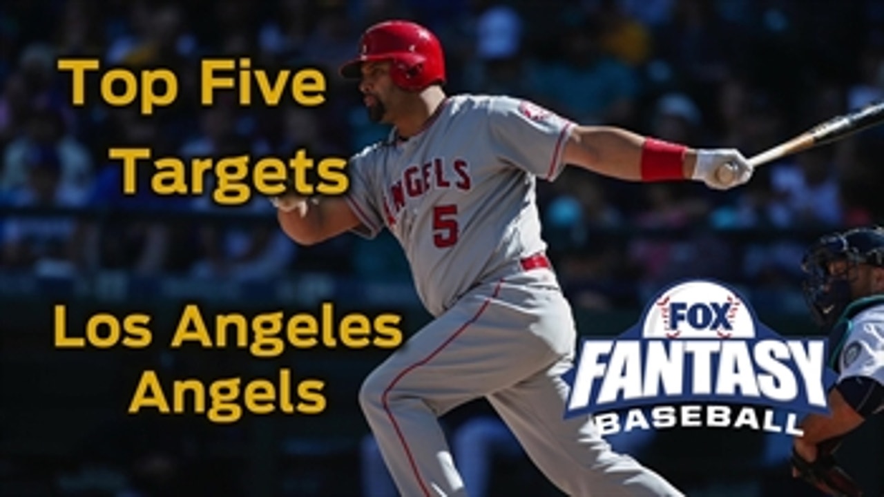 Fantasy Baseball Draft Advice: top five Los Angeles Angels