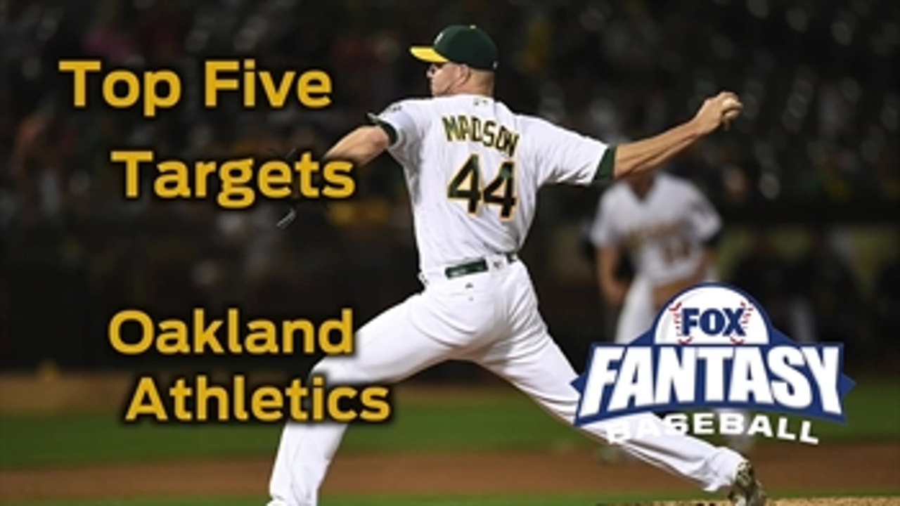 Fantasy Baseball Draft Advice: top five Oakland Athletics