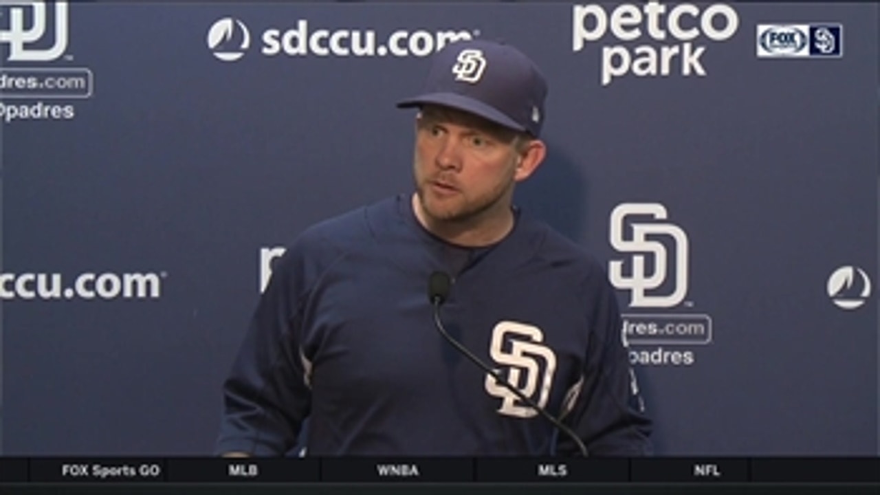 Padres manager Andy Green talks about Kennedy's struggles, Galvis's hot streak after 7-3 loss
