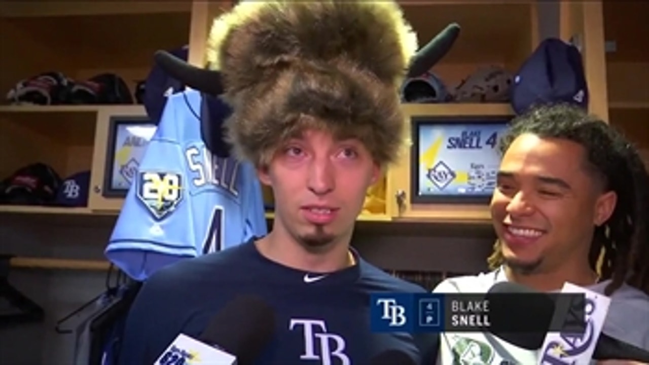 Rays pitcher Blake Snell hits the campaign trail for Wilson Ramos