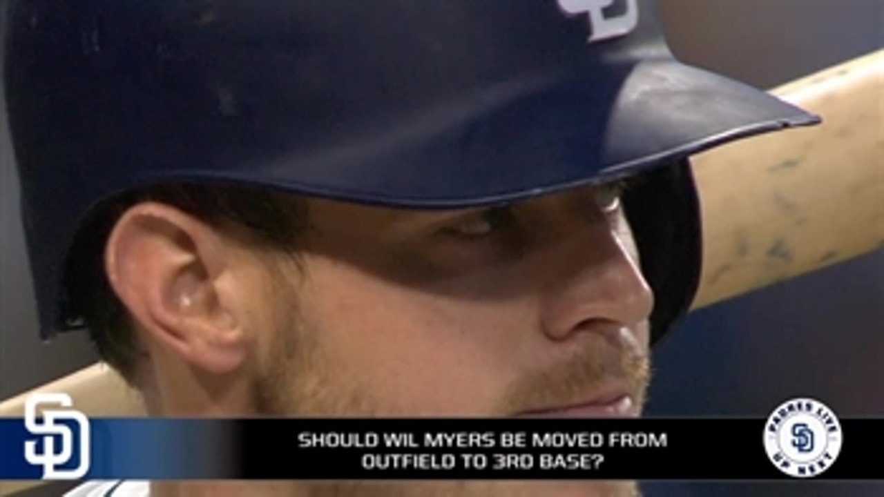What could Wil Myers moving to third base mean?