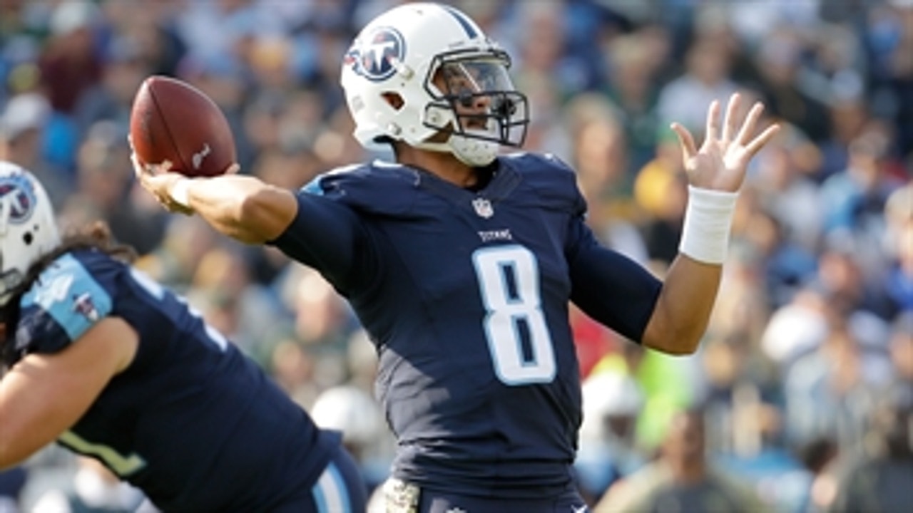 The Titans have momentum now? Mariota thinks so
